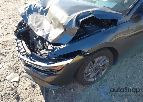 2025 Hyundai Elantra Hybrid Blue from USA, damaged, VIN KMHLM4DJ5SU147644